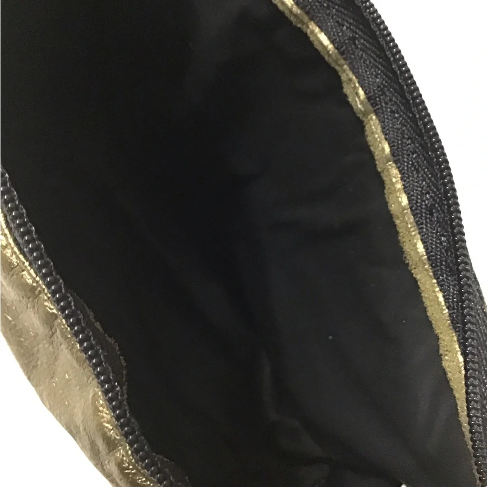 Gold Metallic Pouch